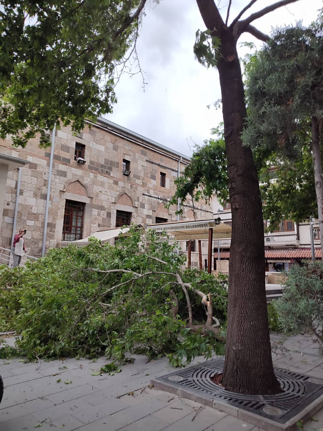 Fırtına Konya’yı böyle yıktı 19